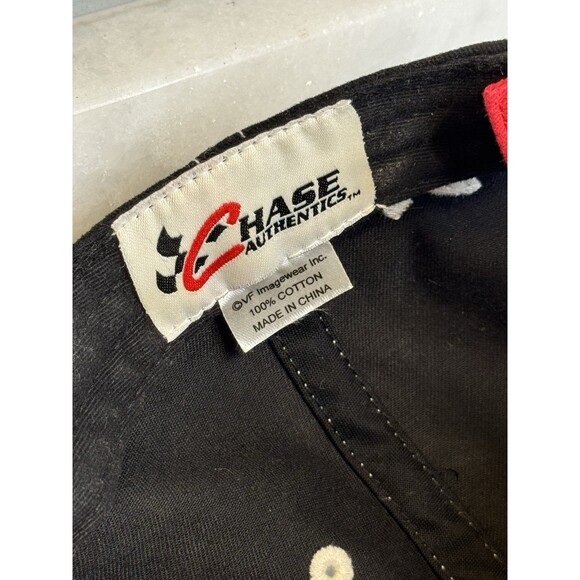 Vintage Dale Earnhardt #3 Hat Adjustable Cotton Black Strap Intimidator - Picture 8 of 11